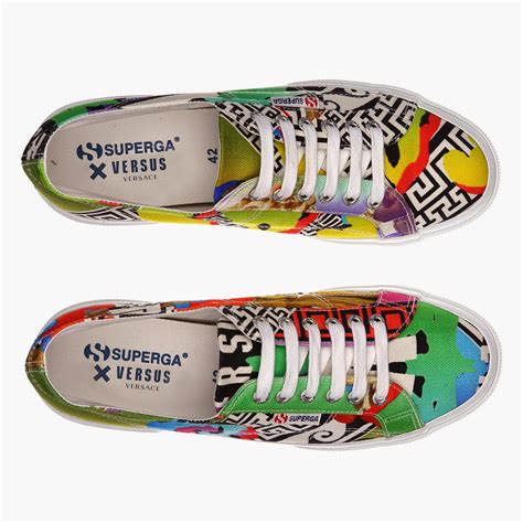 superga versace|Versus Versace and Superga Sneaker Collaboration .